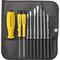 ESD screwdriver set with replaceble handles in roll-up pouche PB 8215 ESD